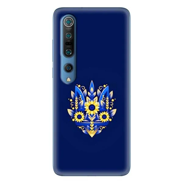 Чохол з принтом «Квітковий Герб» для Xiaomi Mi 10 Pro