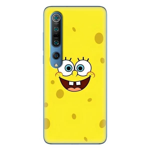 Чехол с принтом «Мордашка Спанч Боба» для Xiaomi Mi 10 Pro
