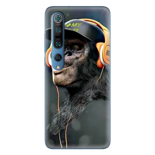 Чехол с принтом «В наушниках» для Xiaomi Mi 10 Pro