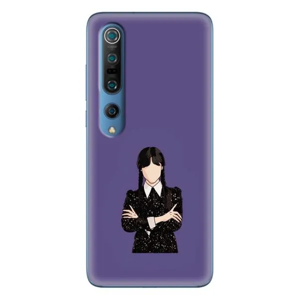 Чехол с принтом «Уэнздей в черном» для Xiaomi Mi 10 Pro