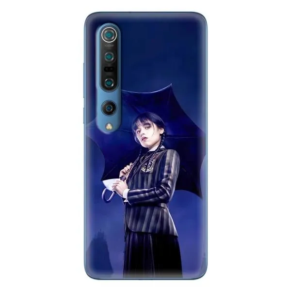 Чехол с принтом «Уэнздей с зонтом» для Xiaomi Mi 10 Pro