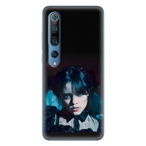Чехол с принтом «взгляд Уэнздей» для Xiaomi Mi 10 Pro