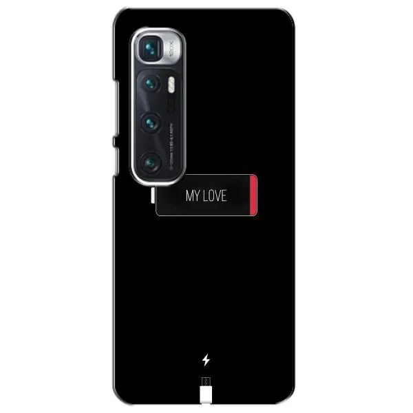 Чохол з принтом «Love battery» для Xiaomi Mi 10 Ultra