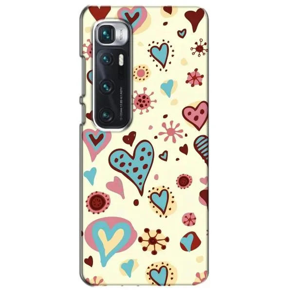 Чохол з принтом «Сердечки» для Xiaomi Mi 10 Ultra