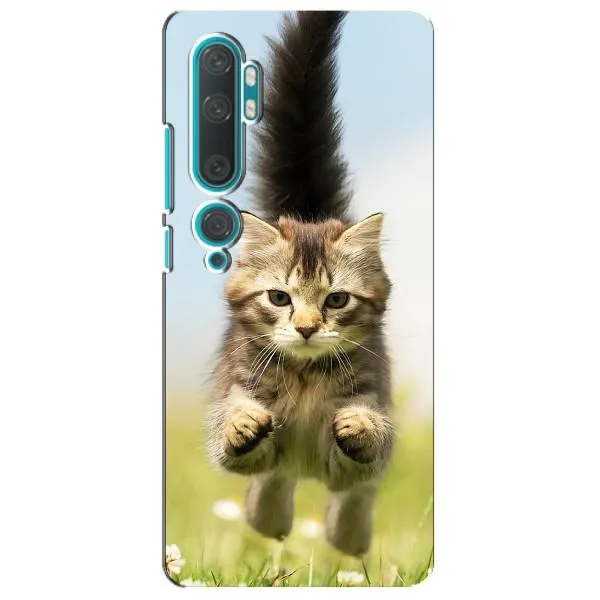 Чехол с принтом «Прыжок кота» для Xiaomi Mi 10 Чехол с принтом «Прыжок кота» для Xiaomi Mi 10