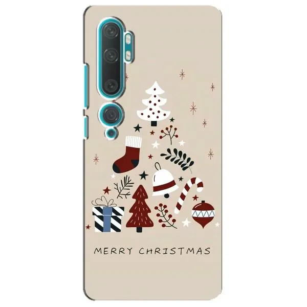 Чехол с принтом «Merry Christmas» для Xiaomi Mi 10