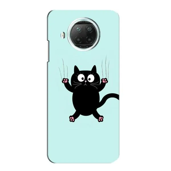 Чехол с принтом «Падающий кот» для Xiaomi Mi 10i Чехол с принтом «Падающий кот» для Xiaomi Mi 10i