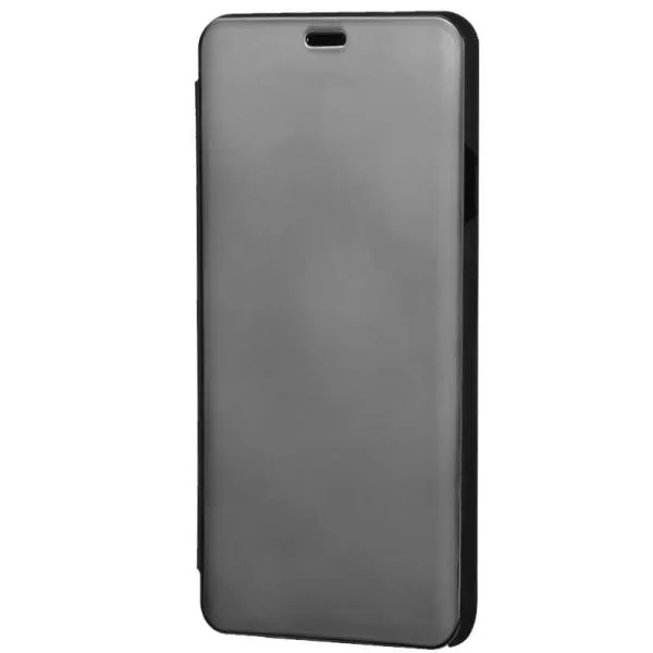 Чехол-книжка Clear View Standing Cover для Xiaomi Mi 10T Lite / Redmi Note 9 Pro 5G — Черный — фото 1