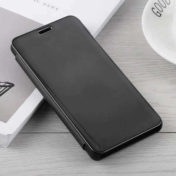 Чехол-книжка Clear View Standing Cover для Xiaomi Mi 10T Lite / Redmi Note 9 Pro 5G — Черный — фото 3