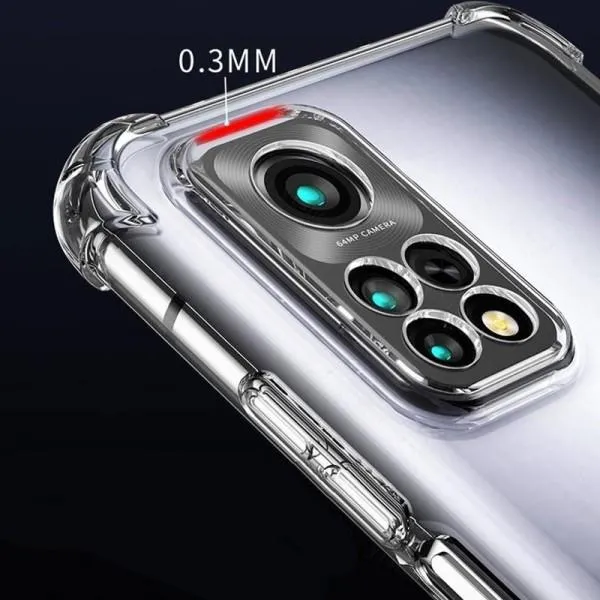 TPU чохол GETMAN Ease logo посилені кути Full Camera для Xiaomi Mi 10T / Mi 10T Pro — Прозорий — фото 2 TPU чохол GETMAN Ease logo посилені кути Full Camera для Xiaomi Mi 10T / Mi 10T Pro — Прозорий — фото 2