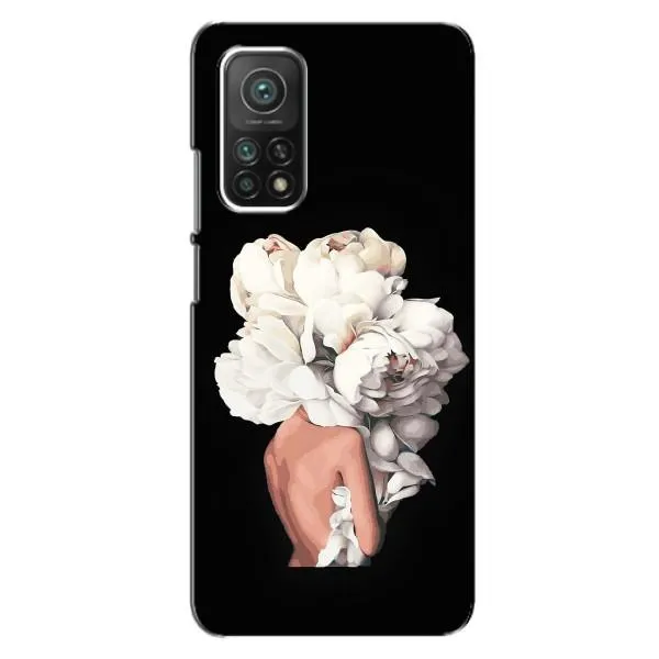Чехол с принтом «Белые цветы» для Xiaomi Mi 10T
