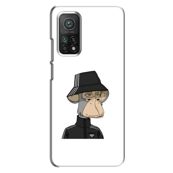 Чехол с принтом «обезьяна NFT Adidas» для Xiaomi Mi 10T