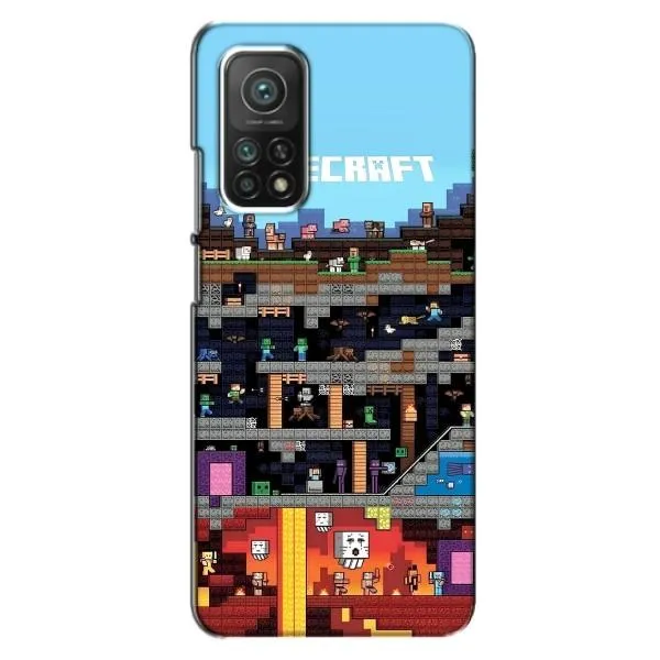 Чехол с принтом «фон Minecraft» для Xiaomi Mi 10T