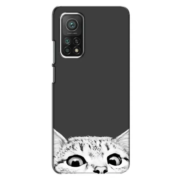 Чехол с принтом «Выглядывает кот» для Xiaomi Mi 10T