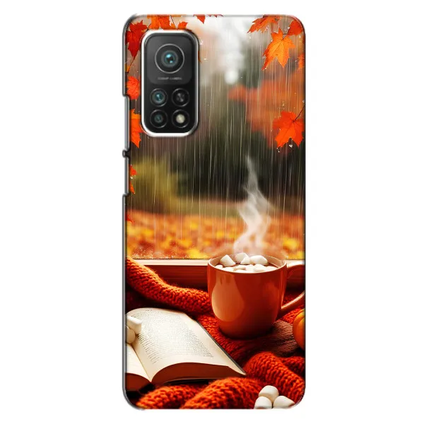 Чехол с принтом «Кофе и дождь» для Xiaomi Mi 10T Чехол с принтом «Кофе и дождь» для Xiaomi Mi 10T