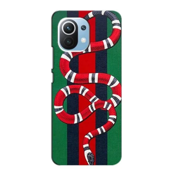 Чехол с принтом «Gucci змия» для Xiaomi Mi 11 Lite