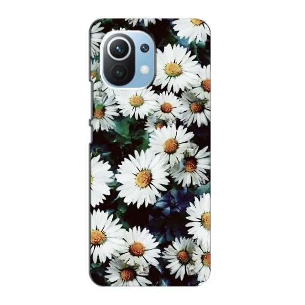 Чехол с принтом «Ромашки» для Xiaomi Mi 11 Lite