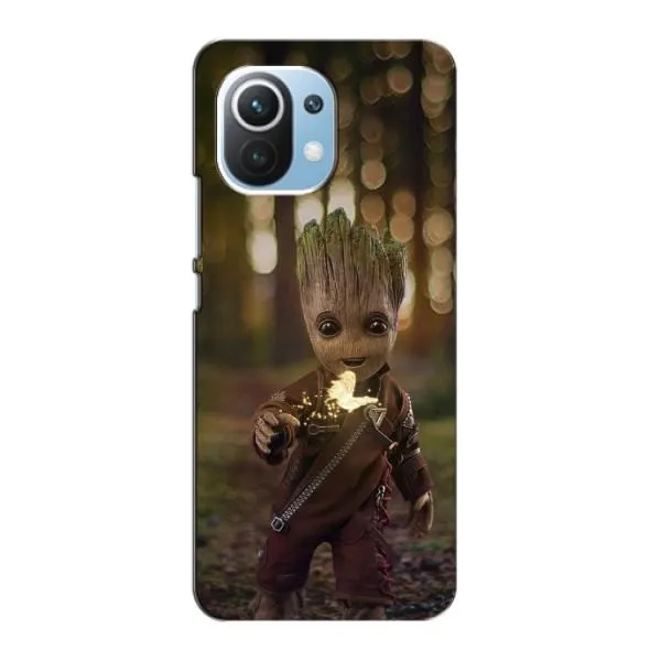 Чехол с принтом «I am Groot» для Xiaomi Mi 11 Lite Чехол с принтом «I am Groot» для Xiaomi Mi 11 Lite