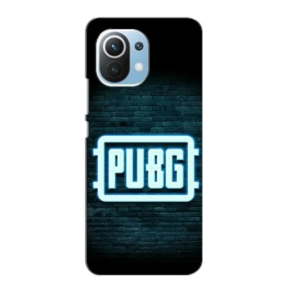 Чехол с принтом «Лого PUBG» для Xiaomi Mi 11 Lite Чехол с принтом «Лого PUBG» для Xiaomi Mi 11 Lite