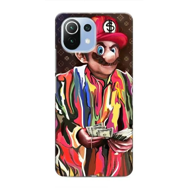 Чехол с принтом «Mario LV» для Xiaomi Mi 11 Lite