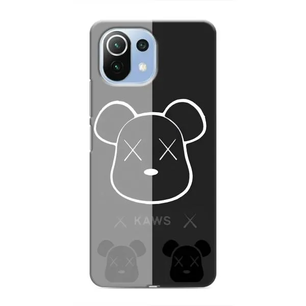 Чехол с принтом «БеарБрик глаза» для Xiaomi Mi 11 Lite