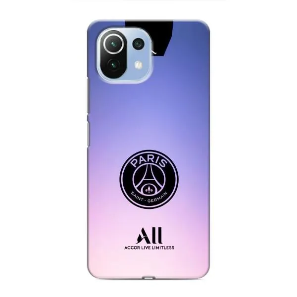 Чехол с принтом «лого PSG» для Xiaomi Mi 11 Lite Чехол с принтом «лого PSG» для Xiaomi Mi 11 Lite