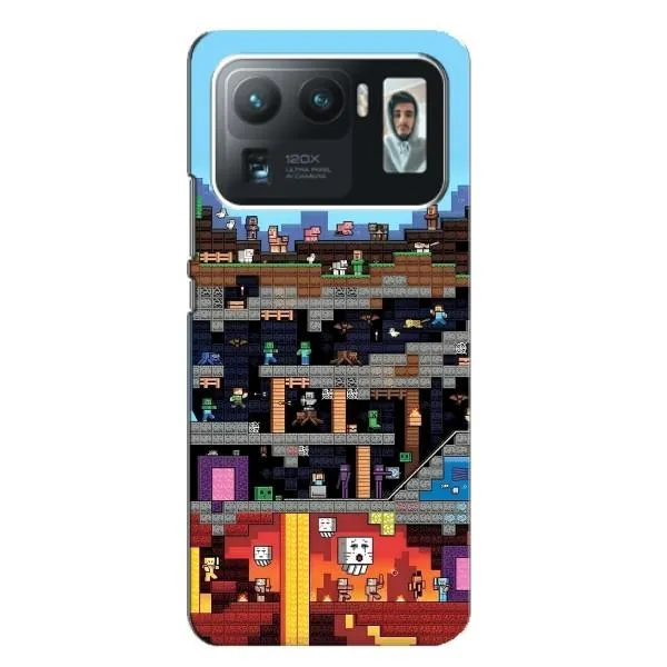 Чехол с принтом «фон Minecraft» для Xiaomi Mi 11 Ultra