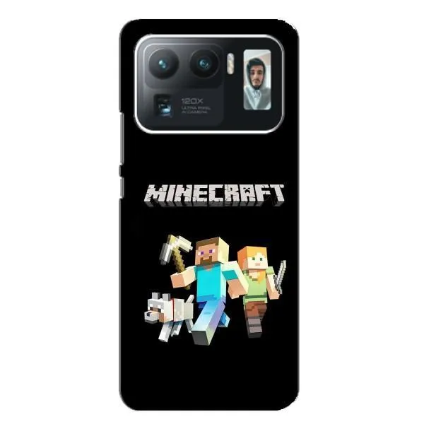 Чехол с принтом «герои Minecraft» для Xiaomi Mi 11 Ultra