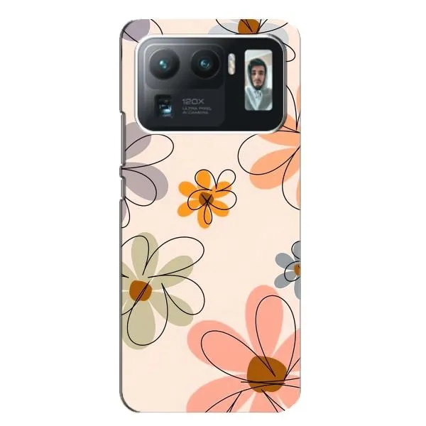 Чехол с принтом «Разноцветные цветы» для Xiaomi Mi 11 Ultra