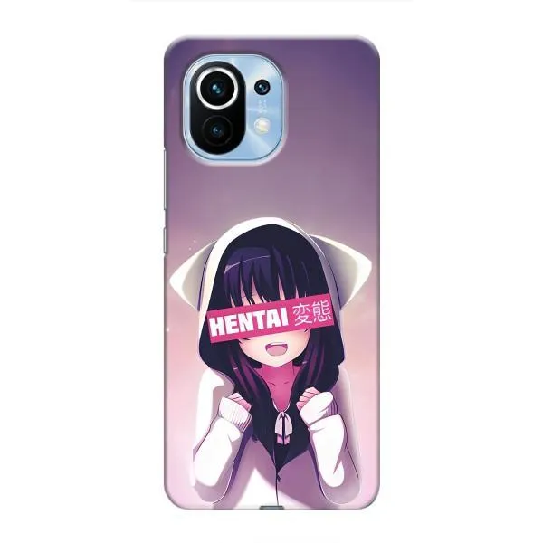 Чехол с принтом «Hentai chan» для Xiaomi Mi 11 Чехол с принтом «Hentai chan» для Xiaomi Mi 11