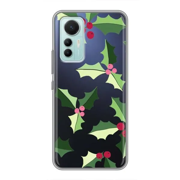 Чехол с принтом «Рождественский фон» для Xiaomi Mi 12 Lite