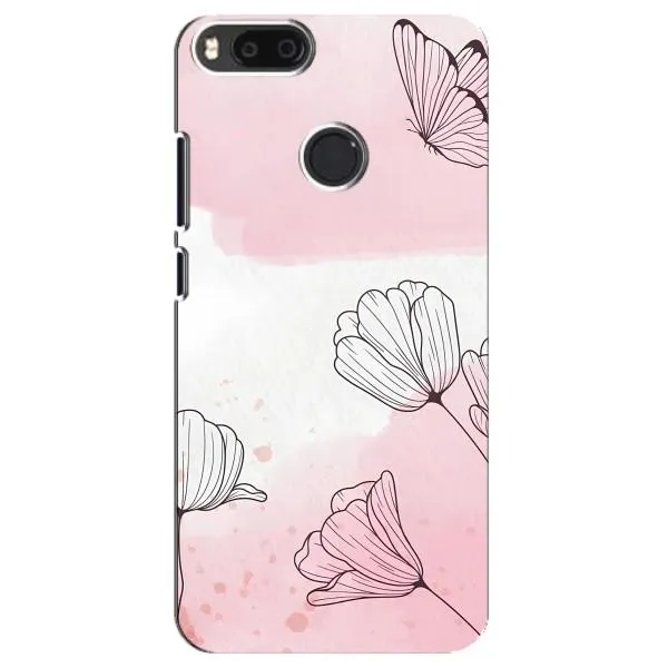 Чехол с принтом «Розовые цветы» для Xiaomi Mi A1 / Mi 5X Чехол с принтом «Розовые цветы» для Xiaomi Mi A1 / Mi 5X