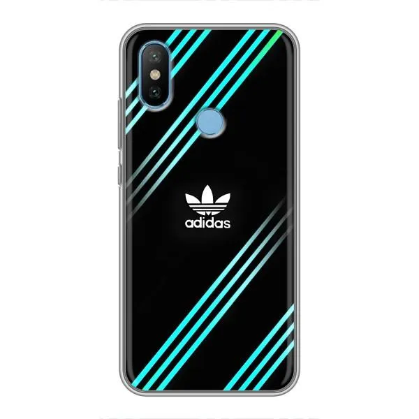 Чехол с принтом «Адидас с полосами» для Xiaomi Mi6X