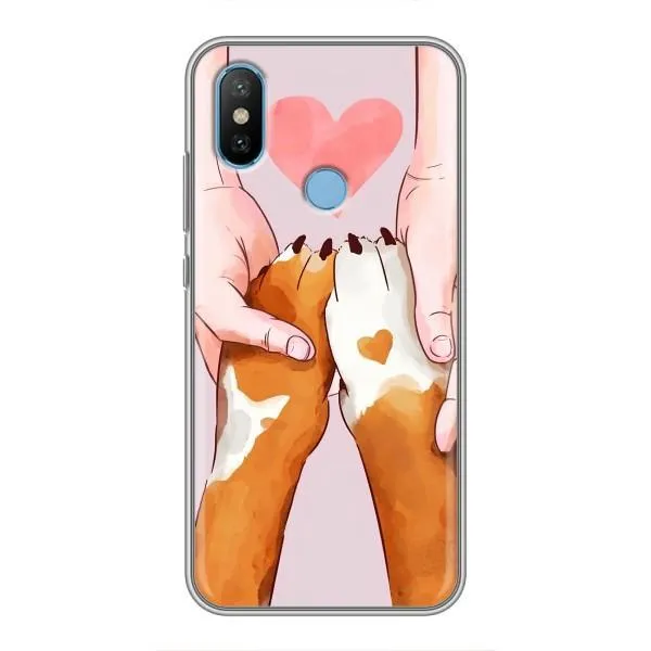 Чехол с принтом «Любовь к собакам» для Xiaomi Mi6X
