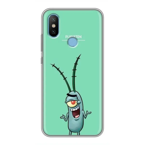 Чохол з принтом «Персонаж Планктон» для Xiaomi Mi6X