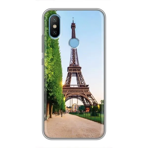 Чехол с принтом «Дорога в Париж» для Xiaomi Mi6X