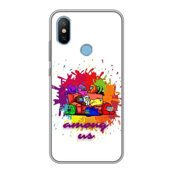 Чехол с принтом «Яркий АмонгАс» для Xiaomi Mi6X