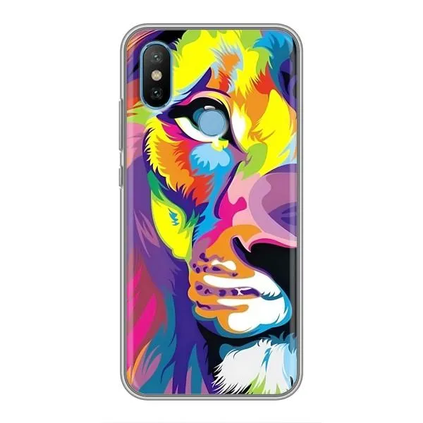 Чехол с принтом «Яркий Лев» для Xiaomi Mi6X
