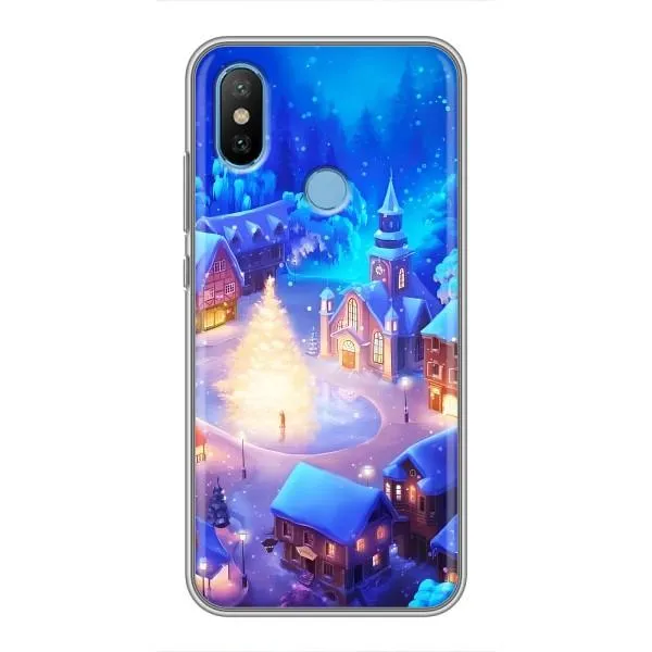 Чехол с принтом «Рождественский город» для Xiaomi Mi6X