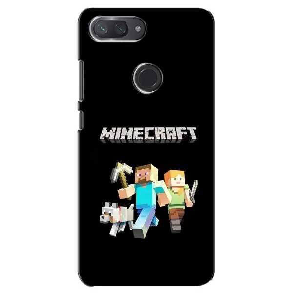 Чехол с принтом «герои Minecraft» для Xiaomi Mi 8 Lite