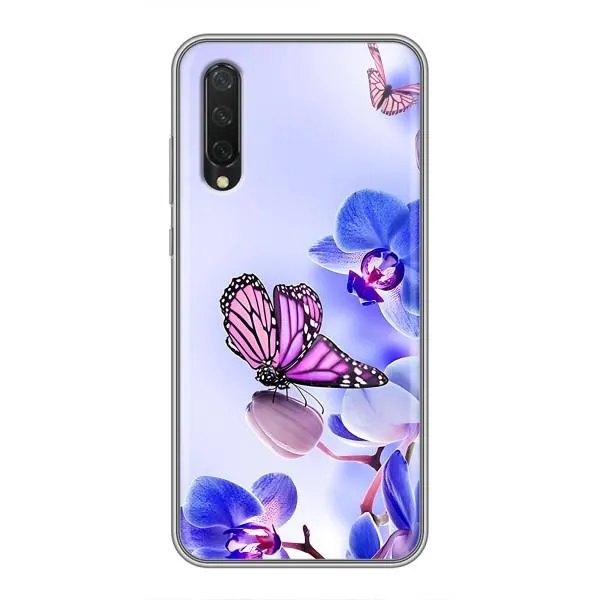 Чехол с принтом «Бабочка на цветочке» для Xiaomi Mi 9 Lite Чехол с принтом «Бабочка на цветочке» для Xiaomi Mi 9 Lite