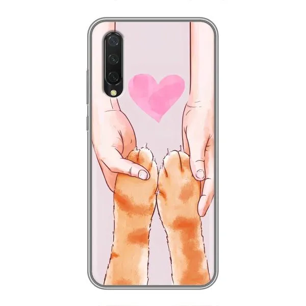 Чохол з принтом «Любовь до котиків» для Xiaomi Mi 9 Lite