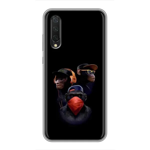 Чехол с принтом «Три обезьяны» для Xiaomi Mi 9 Lite Чехол с принтом «Три обезьяны» для Xiaomi Mi 9 Lite