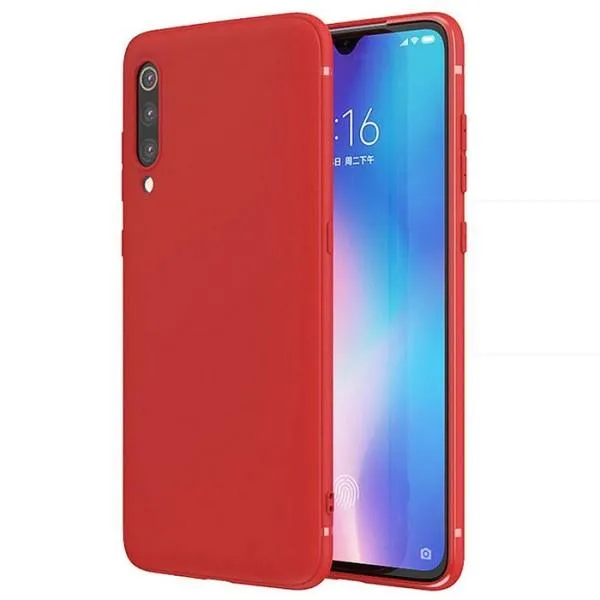 Чехол TPU для Xiaomi Mi9 SE — Красный — фото 1 Чехол TPU для Xiaomi Mi9 SE — Красный — фото 1