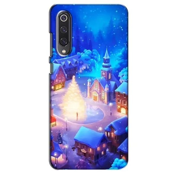 Чехол с принтом «Рождественский город» для Xiaomi Mi 9 SE Чехол с принтом «Рождественский город» для Xiaomi Mi 9 SE