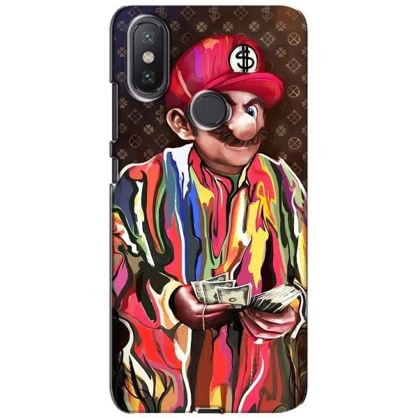 Чохол з принтом «Mario LV» для Xiaomi Mi A2 Lite