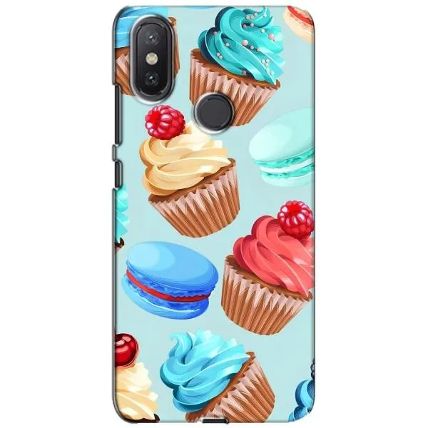 Чохол з принтом «Кексики» для Xiaomi Mi A2 Lite