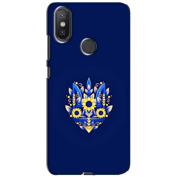 Чохол з принтом «Квітковий Герб» для Xiaomi Mi A2 Lite