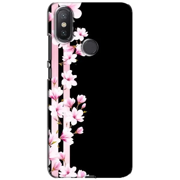 Чохол з принтом «Квіточки» для Xiaomi Mi A2 Lite