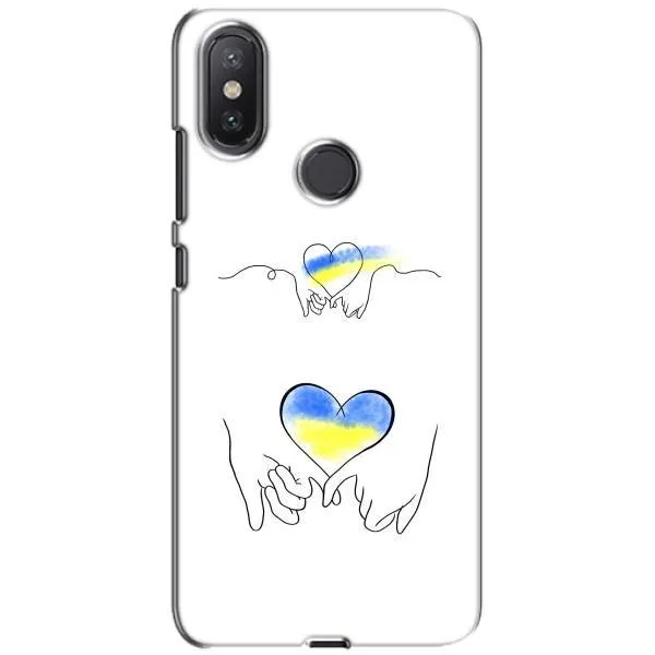 Чохол з принтом «Мир Україні» для Xiaomi Mi A2 Lite
